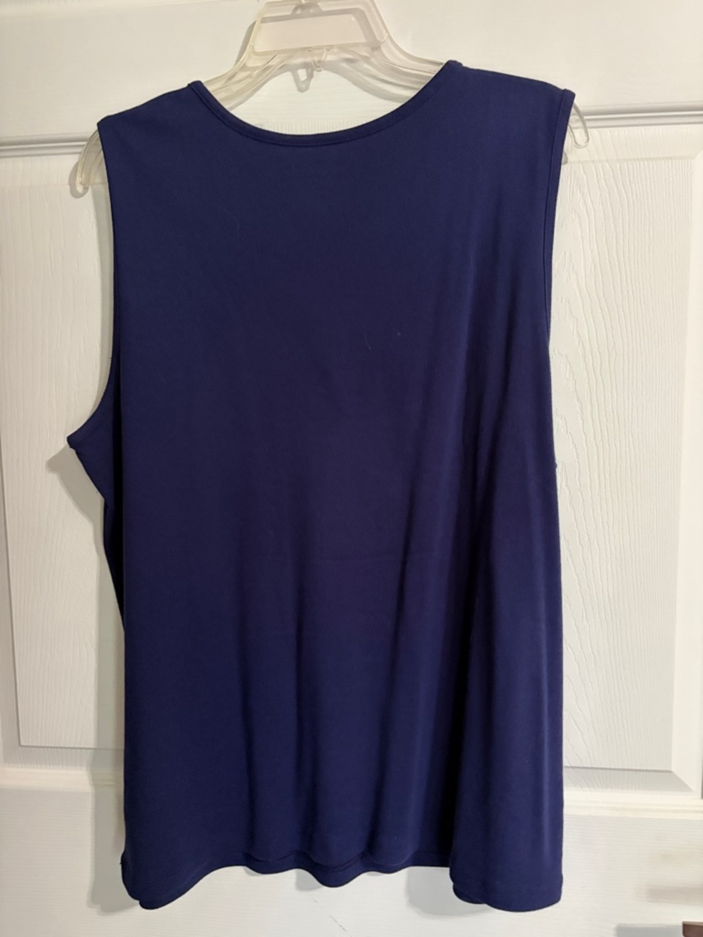 White Stag Deep Navy Scoop Neck Sleeveless Tank - Picture 4 of 6